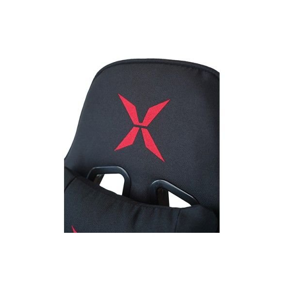 გეიმერული სავარძელი: Vertex Turu Gaming Chair Black Fabric