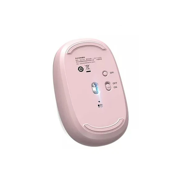 მაუსი UGREEN MU105 (90686), Wireless, USB, Mouse, Cherry Pink