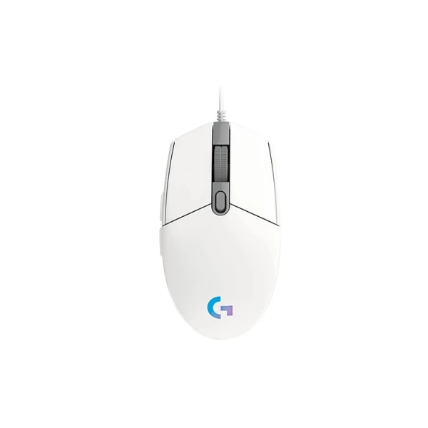 მაუსი - G102, LOGITECH  LIGHTSYNC RGB Gaming Mouse , 200–8,000 dpi, 6 buttons,  2.1 m  WHITE (L910-005824 )