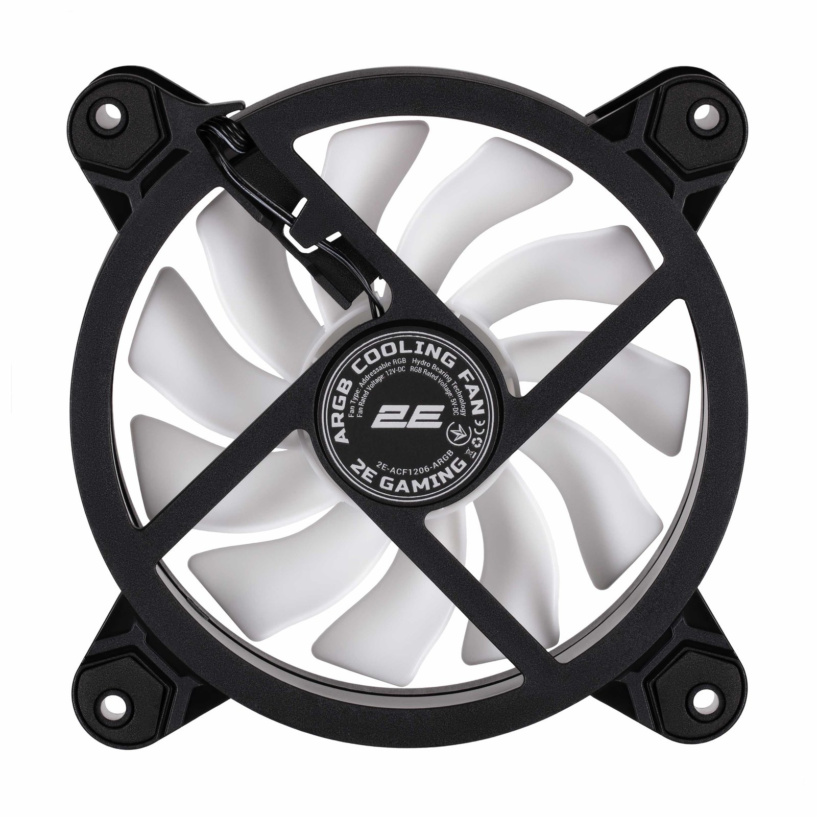 2E GAMING Case Fan Air Cool ACF1206-ARGB 120mm 1200rpm 6pin 25dBa