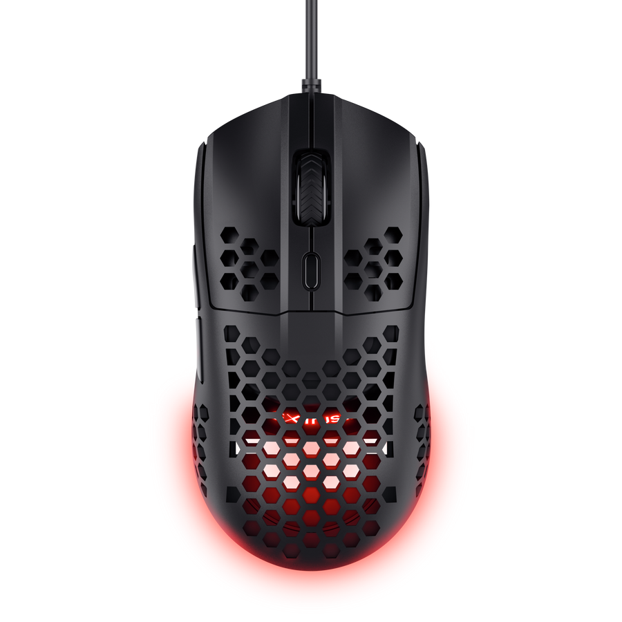 25306 GXT928 HELOX LIGHTWEIGHT MOUSE BLK