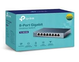 ქსელის გამანაწილებელი  TL-SG108, TP-Link, 8-Port 10/100/1000Mbps Desktop Switch
