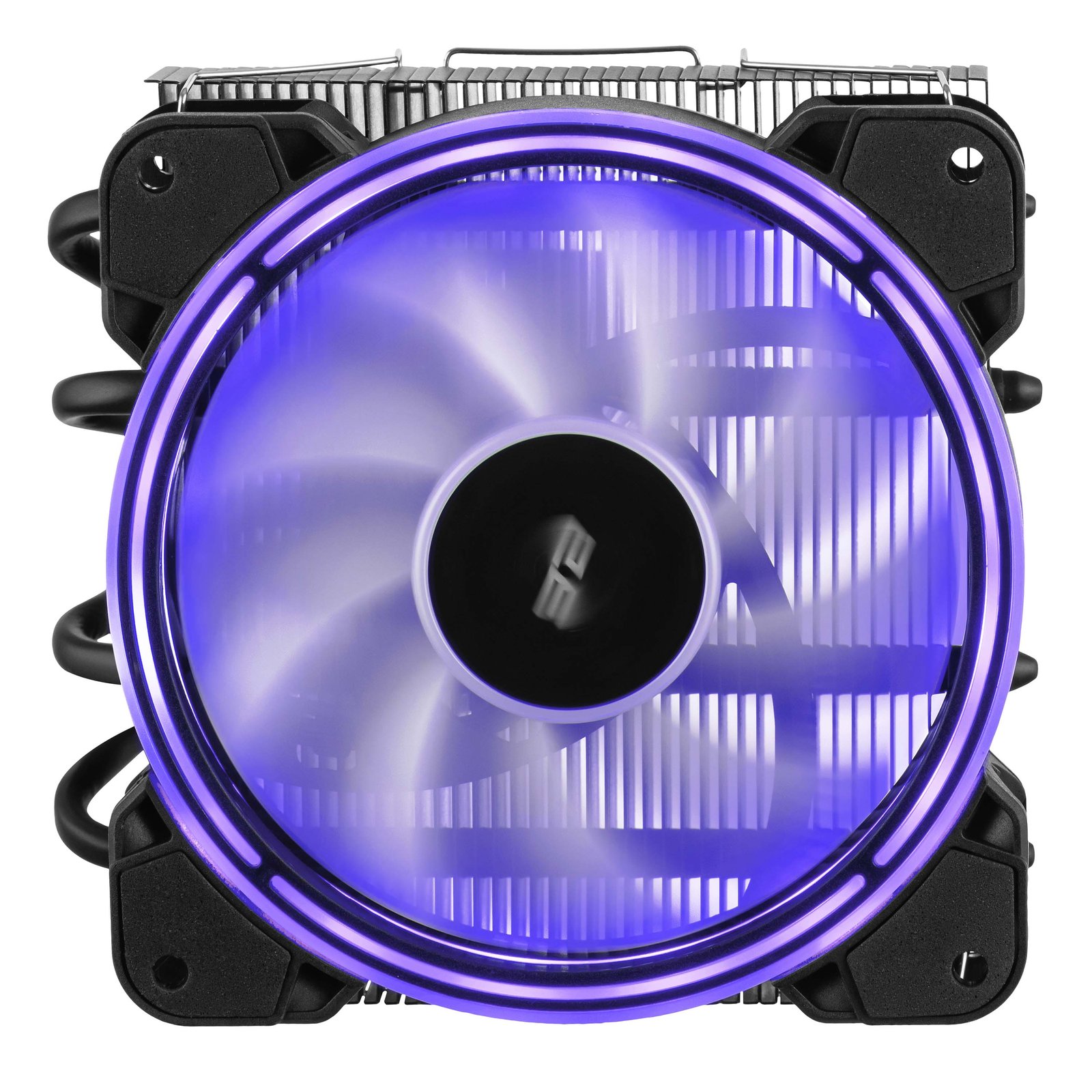 2E GAMING CPU cooler Air Cool AC120T4-ARGB, LGA1700, 1200, 115x, 1366, AM5, AM4, AM3, AM3+, 4pin PWM, 3pin +5VARGB, TDP 130W