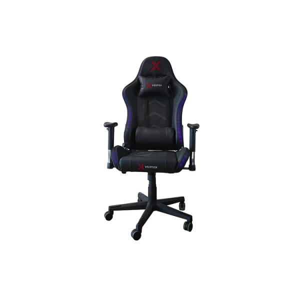 გეიმერული სავარძელი: Vertex Ilidan Gaming Chair RGB Black PU