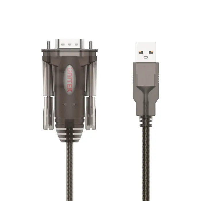 USB გადამყვანი,  Y-105, UNITEK, RS232, 1,5 m.