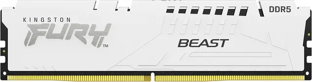 ოპერატიული მეხსიერება, KF556C36BWE-16, KINGSTON, FURY 16GB DDR5 5600MHz DIMM White.