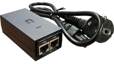 PoE ადაპტერი, 48VDC, 24W