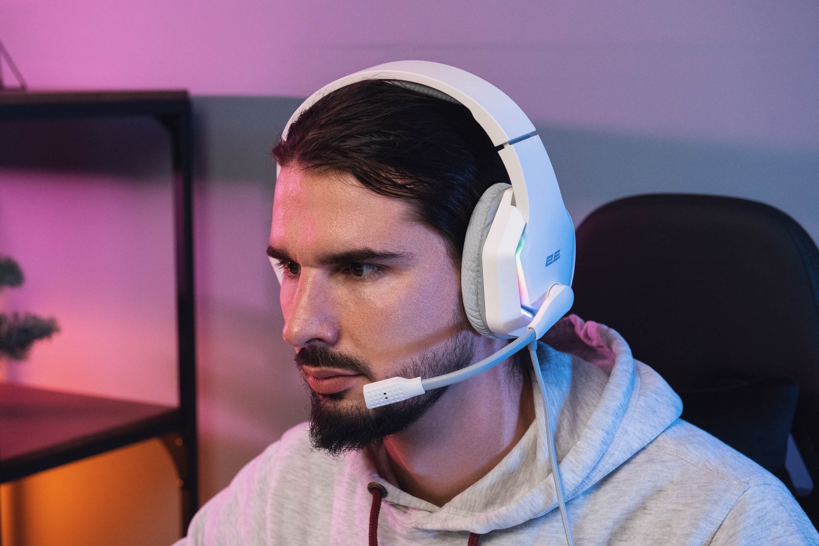 2E GAMING Headset HG315, 7.1, USB-A, RGB, 2m, white