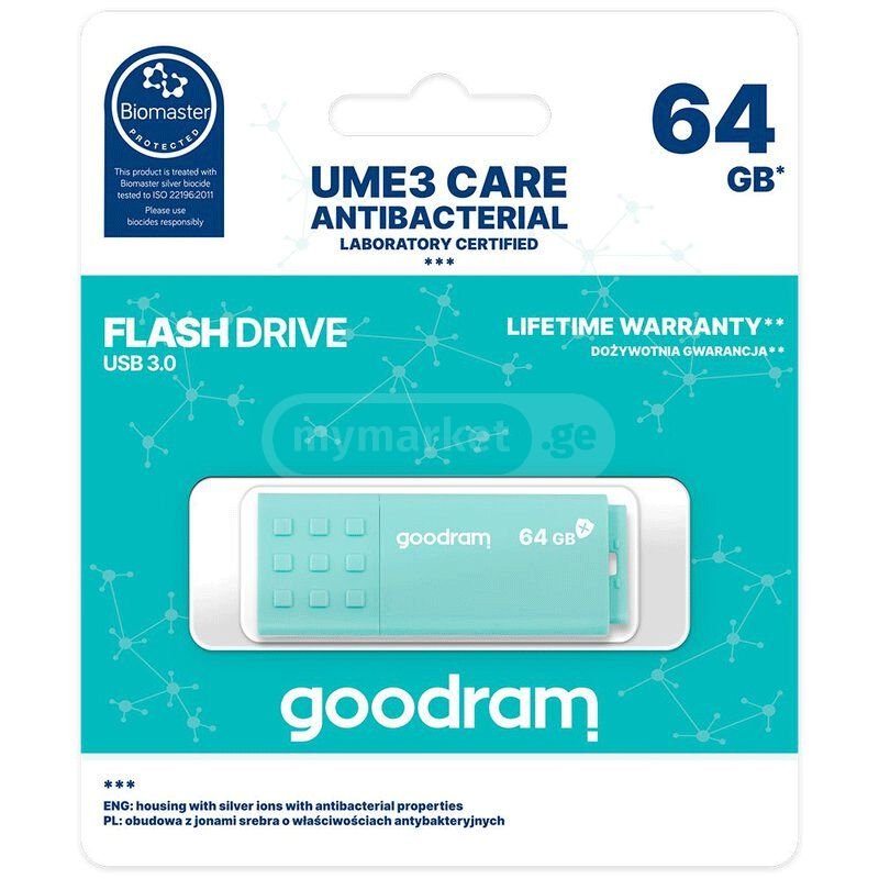 Flash Goodram UME3-0640CRR11 64GB