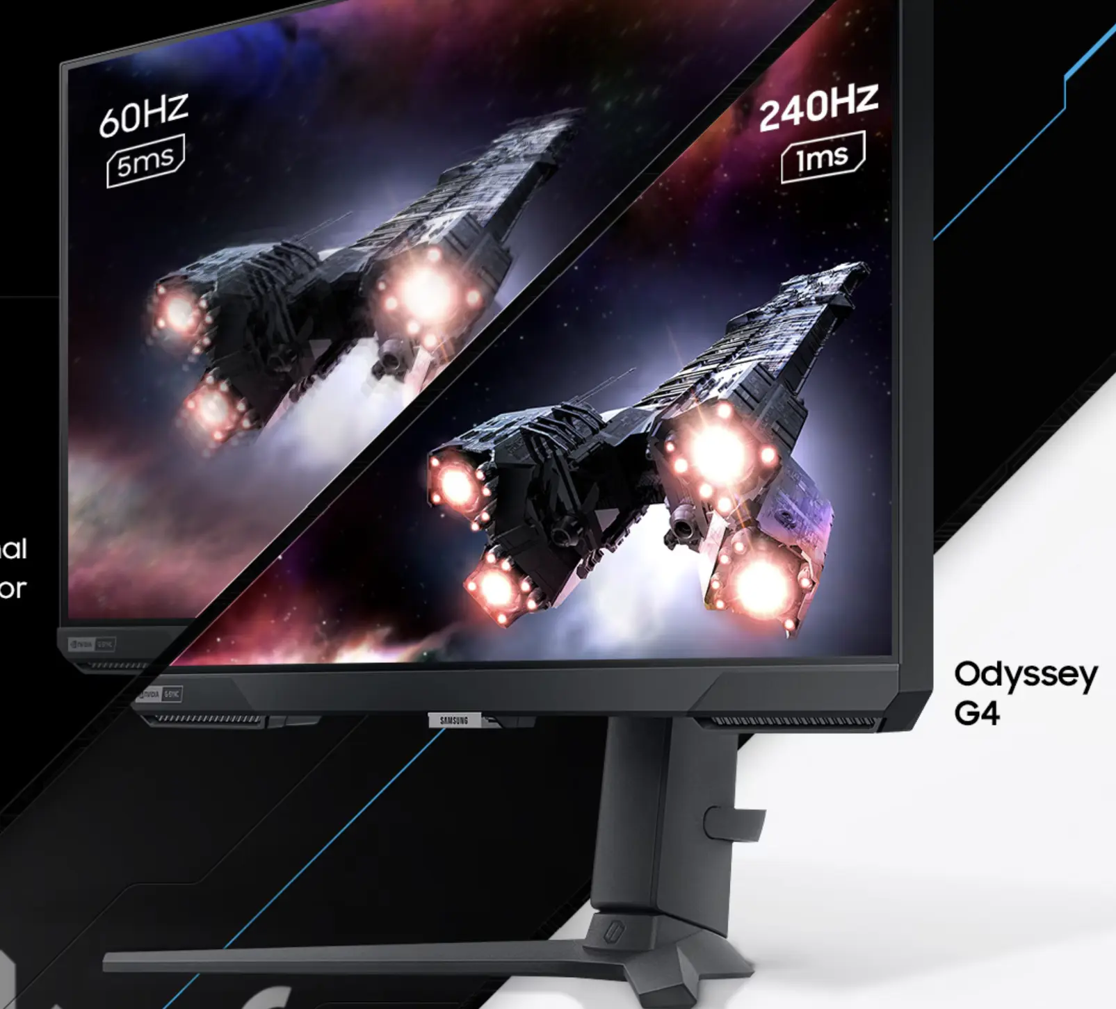 Monitor/ Samsung/ Odyssey G4 LS27BG400EIXCI 27" FHD 1920 x 1080 IPS 1ms 240Hz