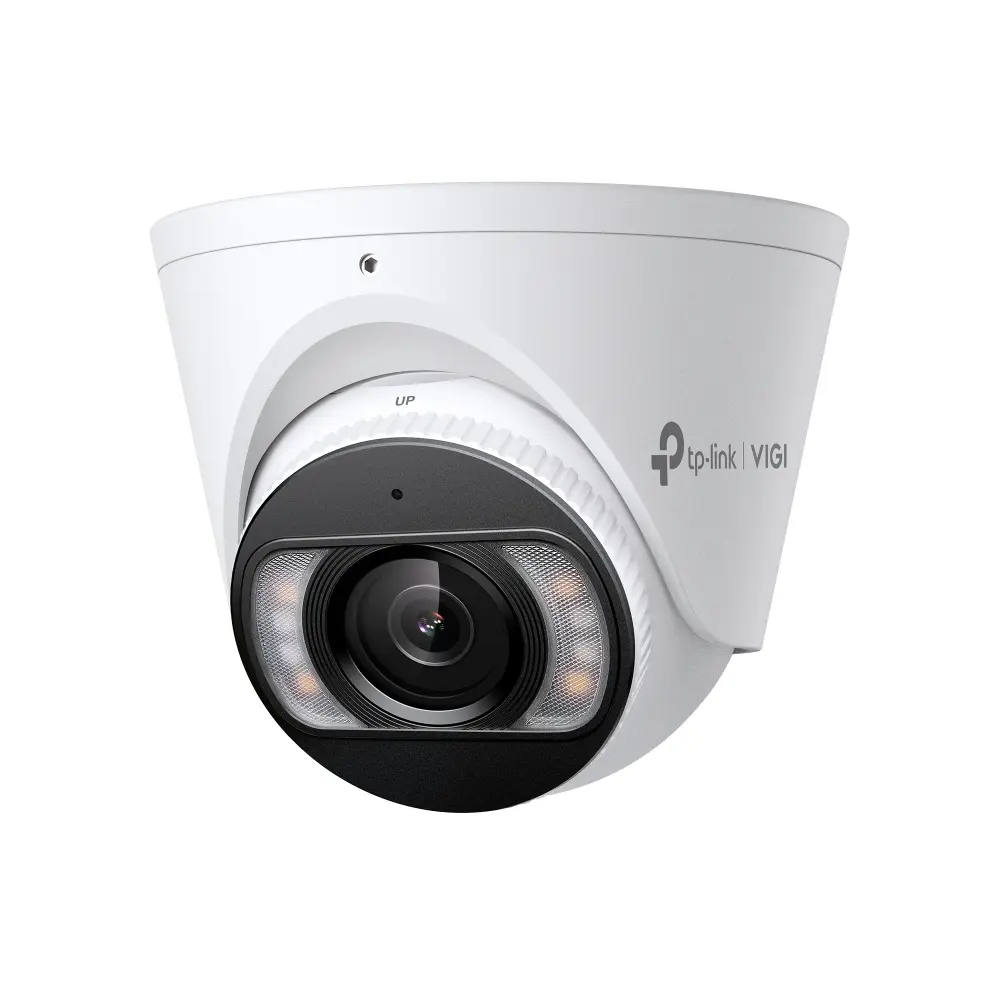 კამერა, VIGI InSight S485(4mm), TP-Link, შიდა გამოყენების 8MP 4K გარჩევადობის ფიქსირებული (4mm) ობიექტივით.