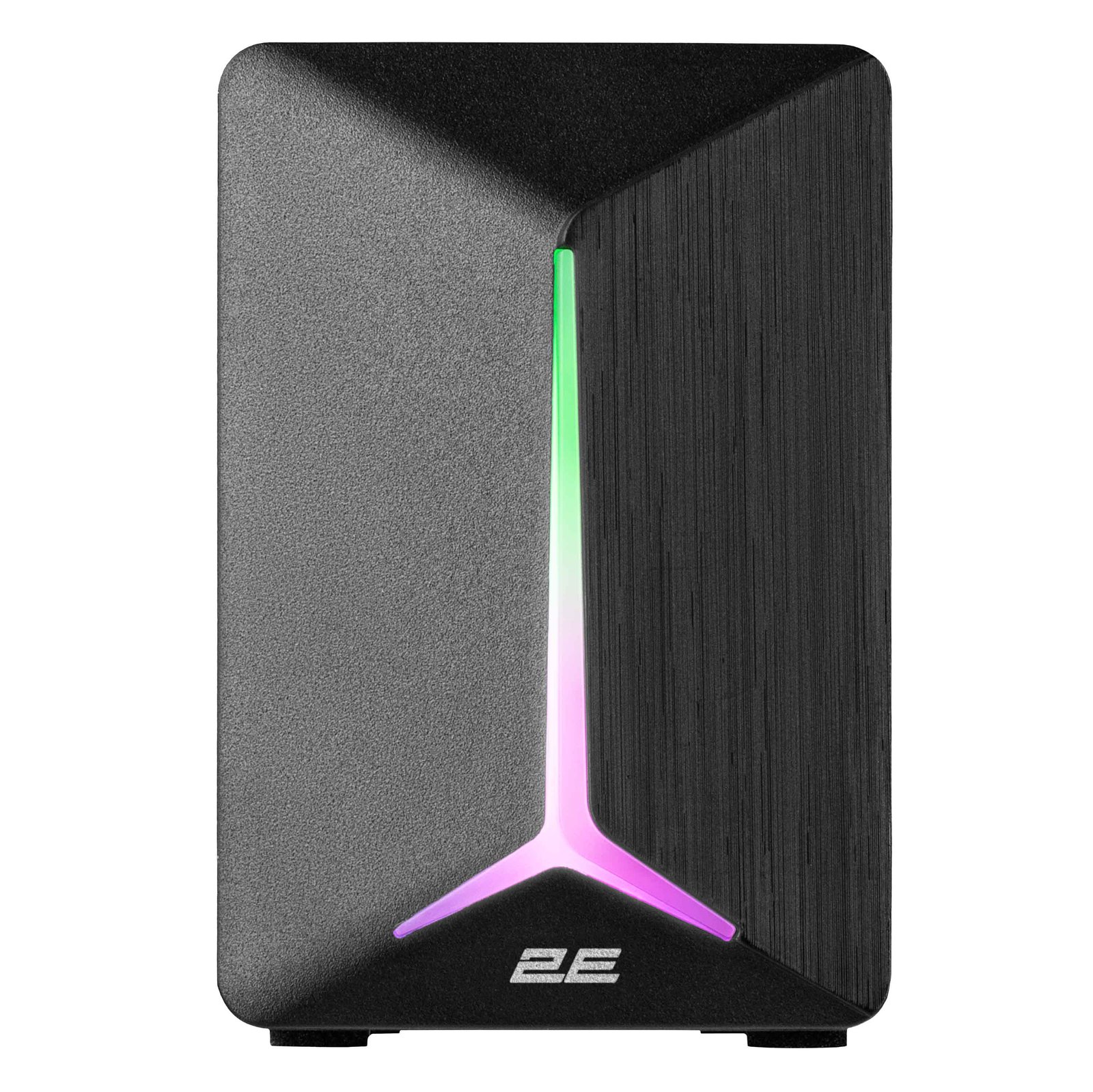 2E GAMING Speakers SG300, 2.0, 3.5mm, RGB, black