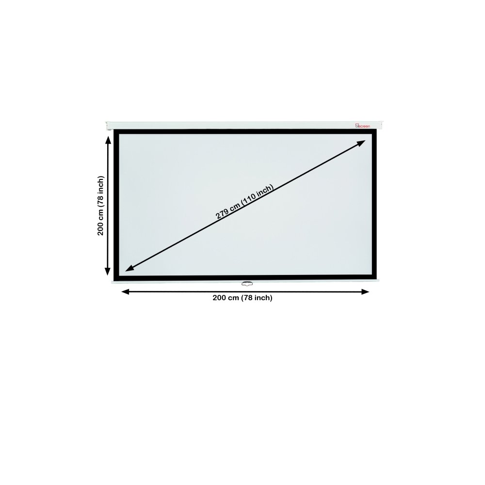 პროექტორის ელექტრო ეკრანი ALLSCREEN ELECTRIC PROJECTION SCREEN 300X200CM HD FABRIC CMP-11879 WITH REMOTE CONTROL 141 inch / 358 SM