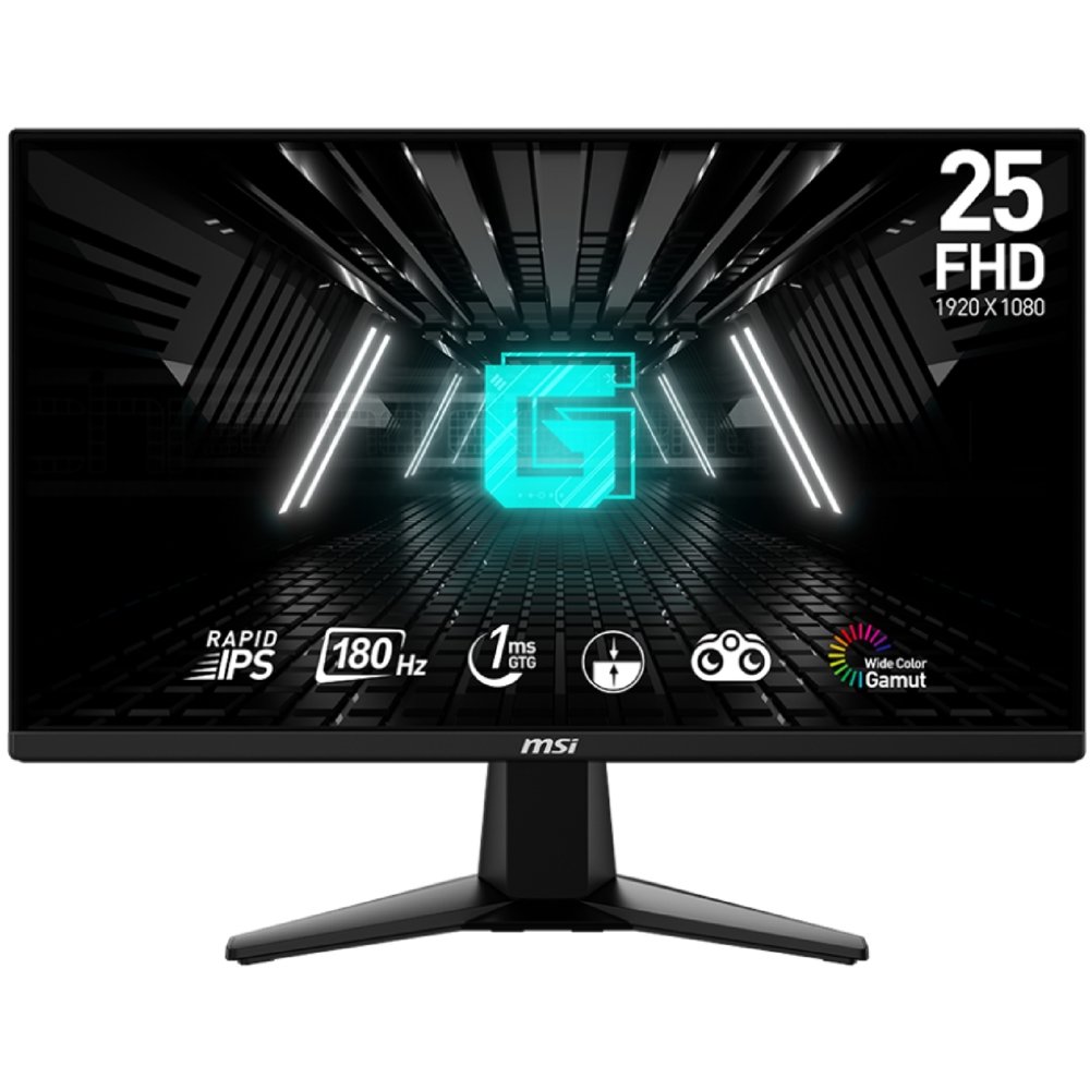 მონიტორი 9S6-3BC01M-002 MSI  G255F / 24.5"  / 1920x1080 (FHD) /  180Hz /Black