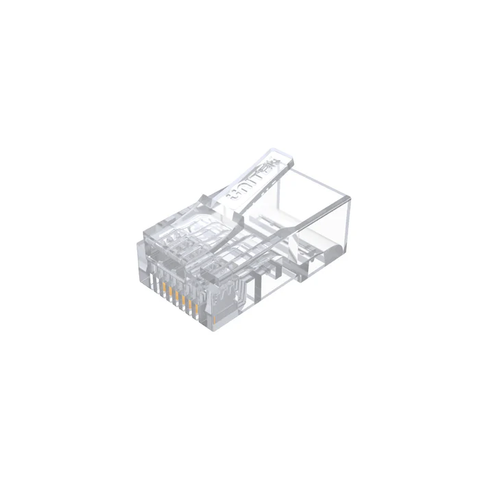 კონექტორი,  OT1091ATP01, UNITEK, UTP CAT6 RJ45 8P8C Pass Through, 100pcs.