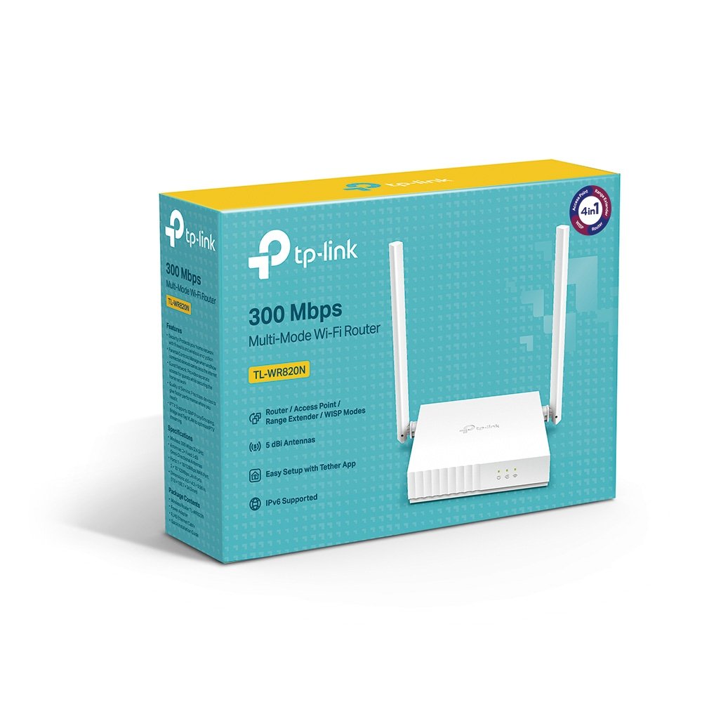 როუტერი, რადიო ქსელი TL-WR820N, Multi-Mode TP-Link,300Mbps Wireless N Router(WiFi)