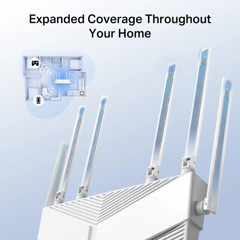 Wi-Fi 6 მარშრუტიზატორი, Archer AX56, TP-Link, .