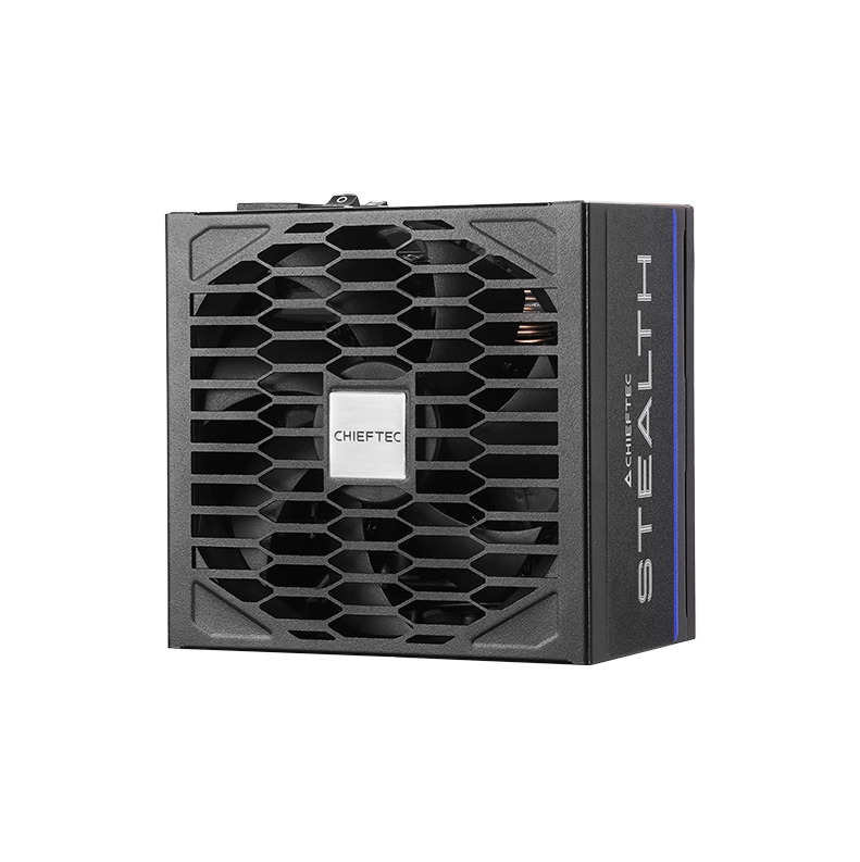 CHIEFTEC PSU Stealth (1200W), >92%, 80+ Platinum, 135mm FDB, 1xMB 24pin(20+4), 2xCPU 8pin(4+4), 2xMolex, 10xSATA, 3xPCIe 8pin(6+2), 2xPCIe GEN5 16pin,