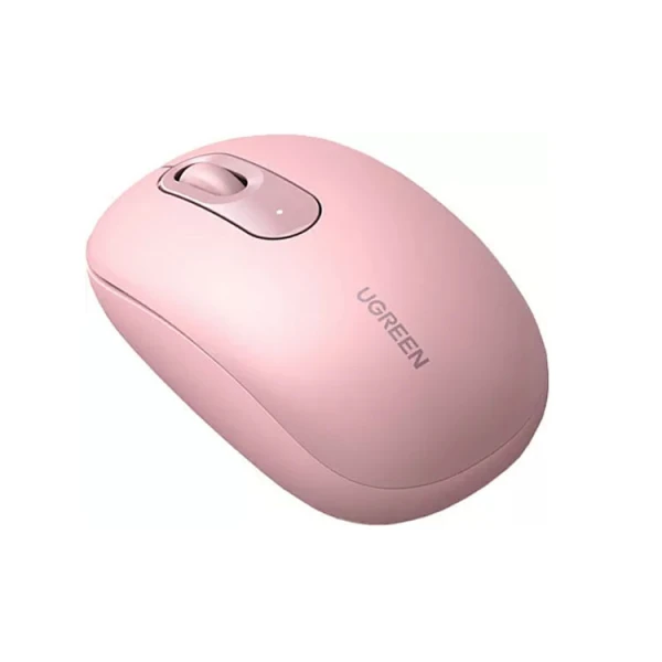 მაუსი UGREEN MU105 (90686), Wireless, USB, Mouse, Cherry Pink