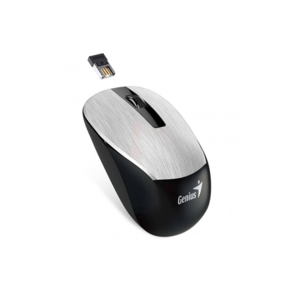 თაგვი, NX-7015, Genius, wireless, ვერცხლისფერი (SILVER).