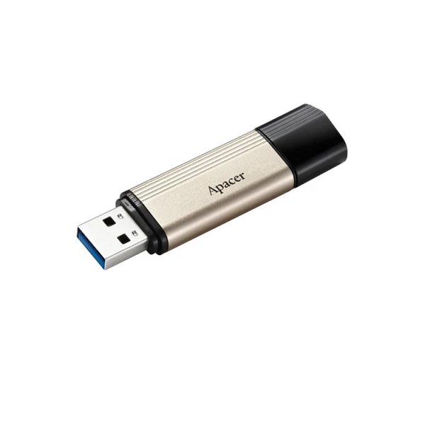 ფლეშ მეხსიერება, AH353, Apacer , 128GB, USB 3.2 , ოქროსფერი.