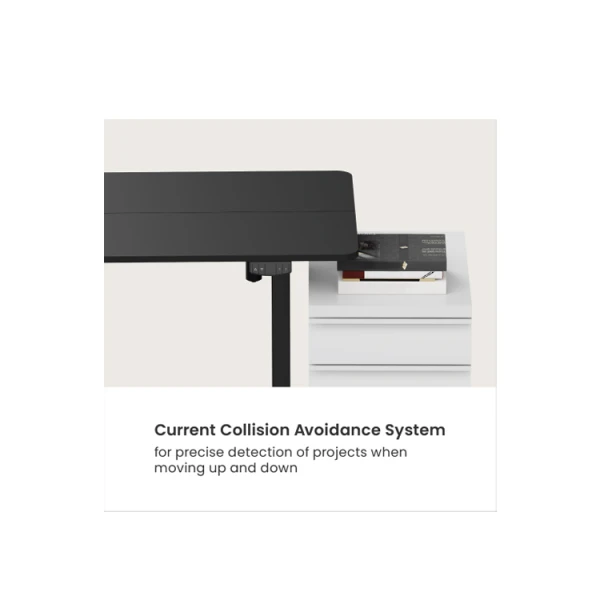 მაგიდა: Vertex VX-1SSD-02B Electric Sit-Stand Desk Matte Black