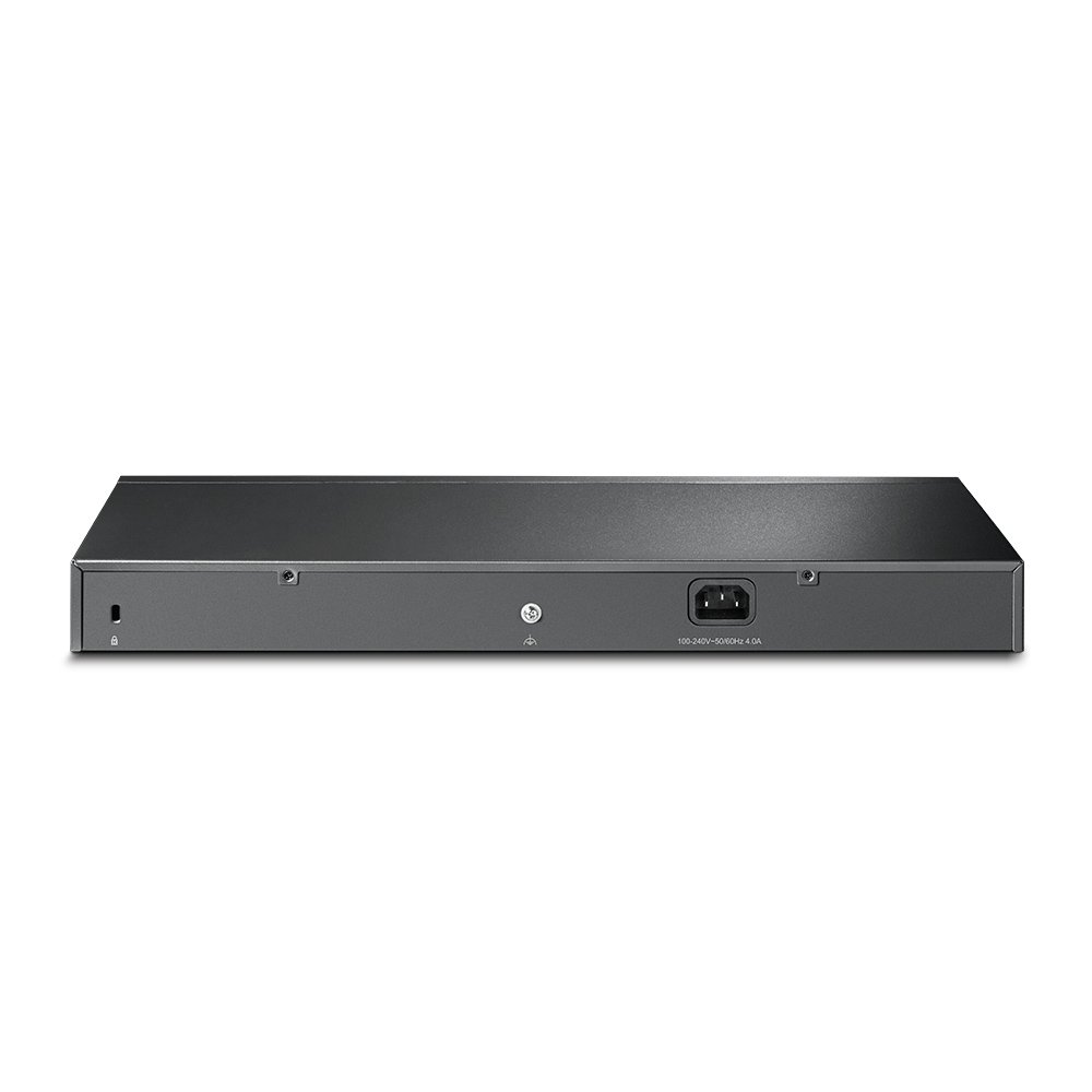 ქსელის გამანაწილებელი  TL-SL1226P, TP-Link, 24-Port 10/100Mbps + 2-Port Gigabit Rackmount Switch with 24-Port PoE+