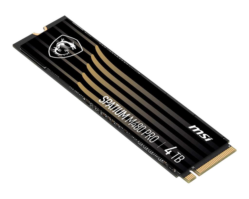 S78-440L1G0-P83 MSI SPATIUM M480 PRO PCIe 4.0 NVMe M.2 1TB
