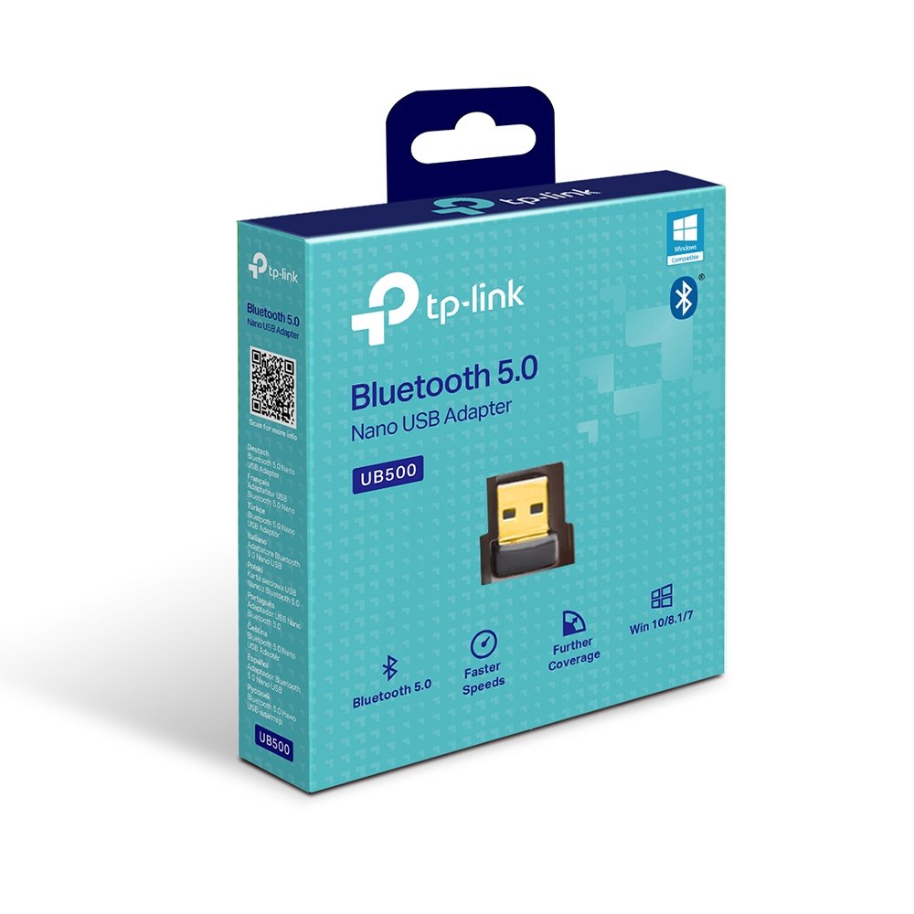 ადაპტერი  UB500 TP-LINK Bluetooth 5.0 Nano USB Adapter