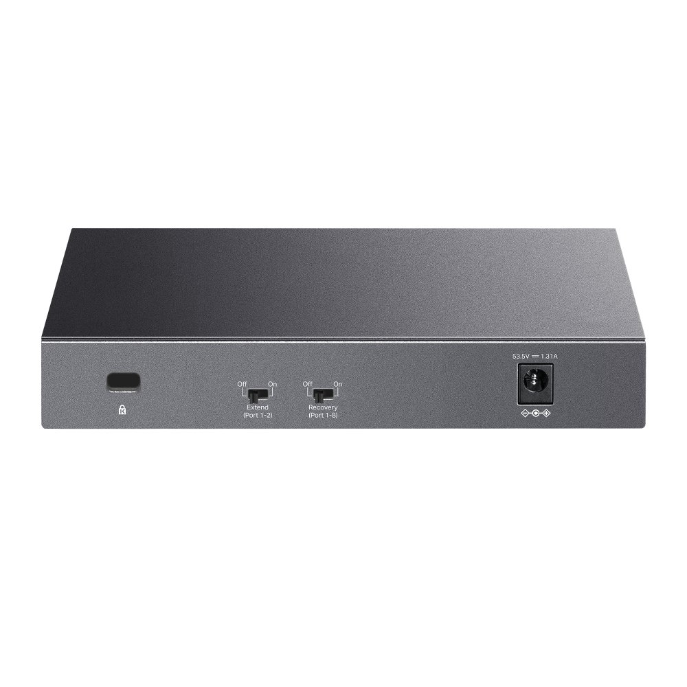 ქსელის გამანაწილებელი LS108GP, TP-Link, 8-Port Gigabit Desktop Switch with 8-Port PoE+