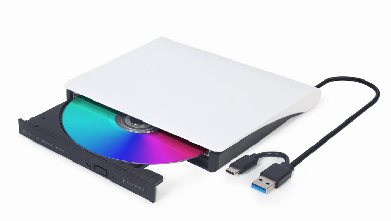 ოპტიკალი: Gembird DVD-USB-031-BW External USB DVD drive Black/White