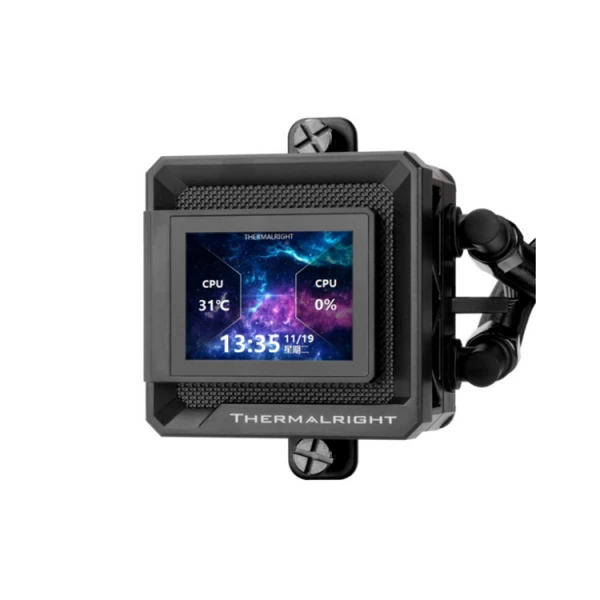 ქულერი: THERMALRIGHT Frozen Warframe 360 SE ARGB BLACK CPU Universal Cooler