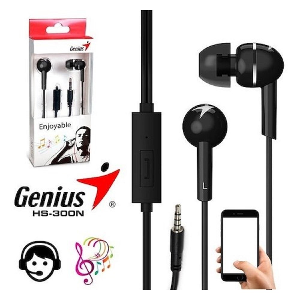 ყურსასმენი HS-M320,Channel,GU-170002, Genius Headphones, Black