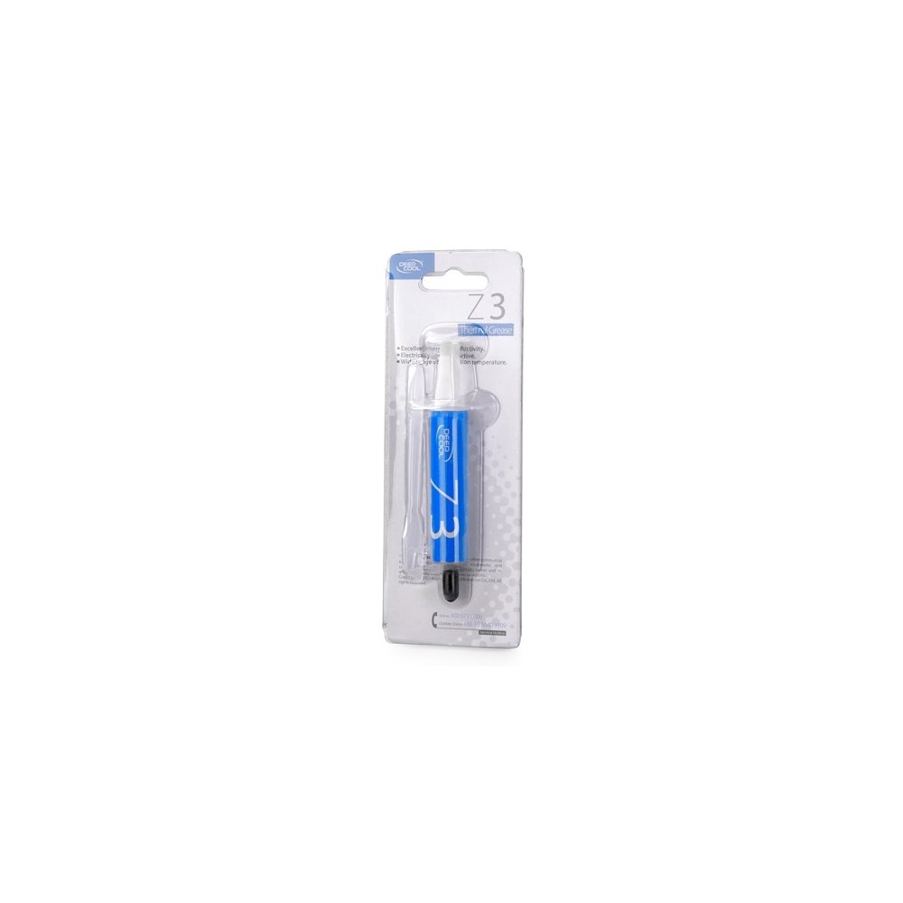 Z3, Deepcool, Thermal Paste: >1.134 W/m-K  AD66, Silver  gray, 1.5g