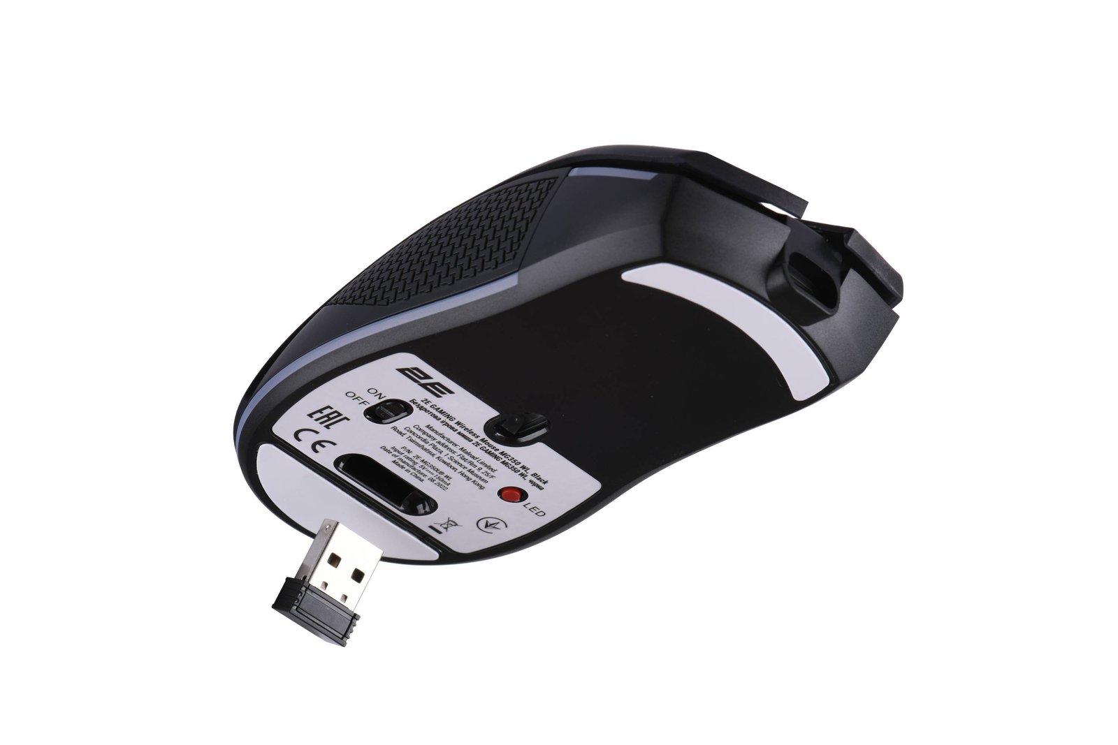 2E GAMING Mouse MG350 WL, RGB USB Black
