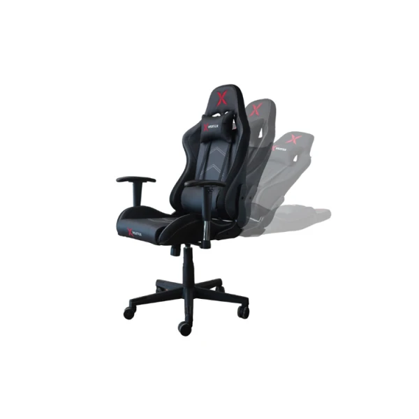 გეიმერული სავარძელი: Vertex Ilidan Gaming Chair RGB Black PU