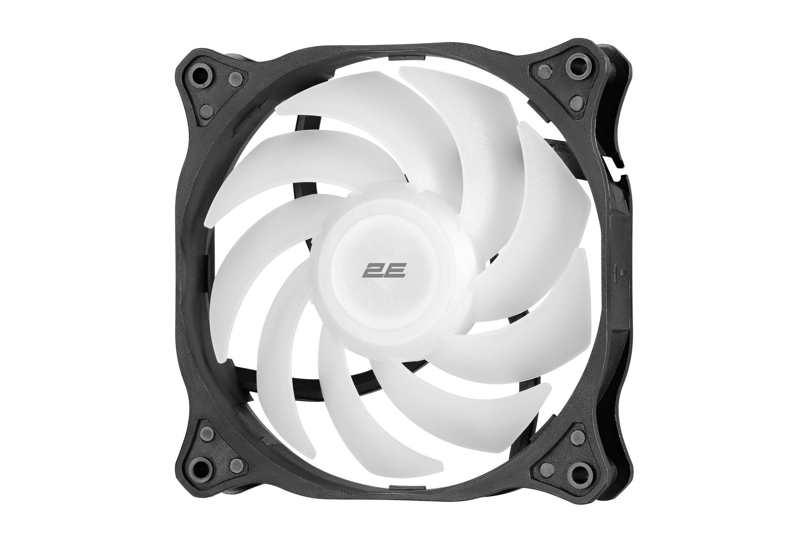 2E GAMING Case Fan F120-ARGB, 120mm 1200rpm, 3pin, 3pin +5VARGB, 24dBa, black
