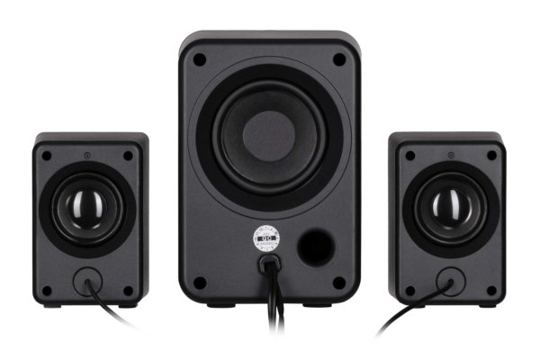 2E Multimedia speaker  PCS301 RGB, 2.1, USB, Black
