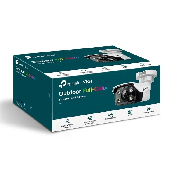 კამერა, VIGI C350(4mm), TP-Link, გარე გამოყენების 5MP ფიქსირებული( (4mm) ობიექტივით.
