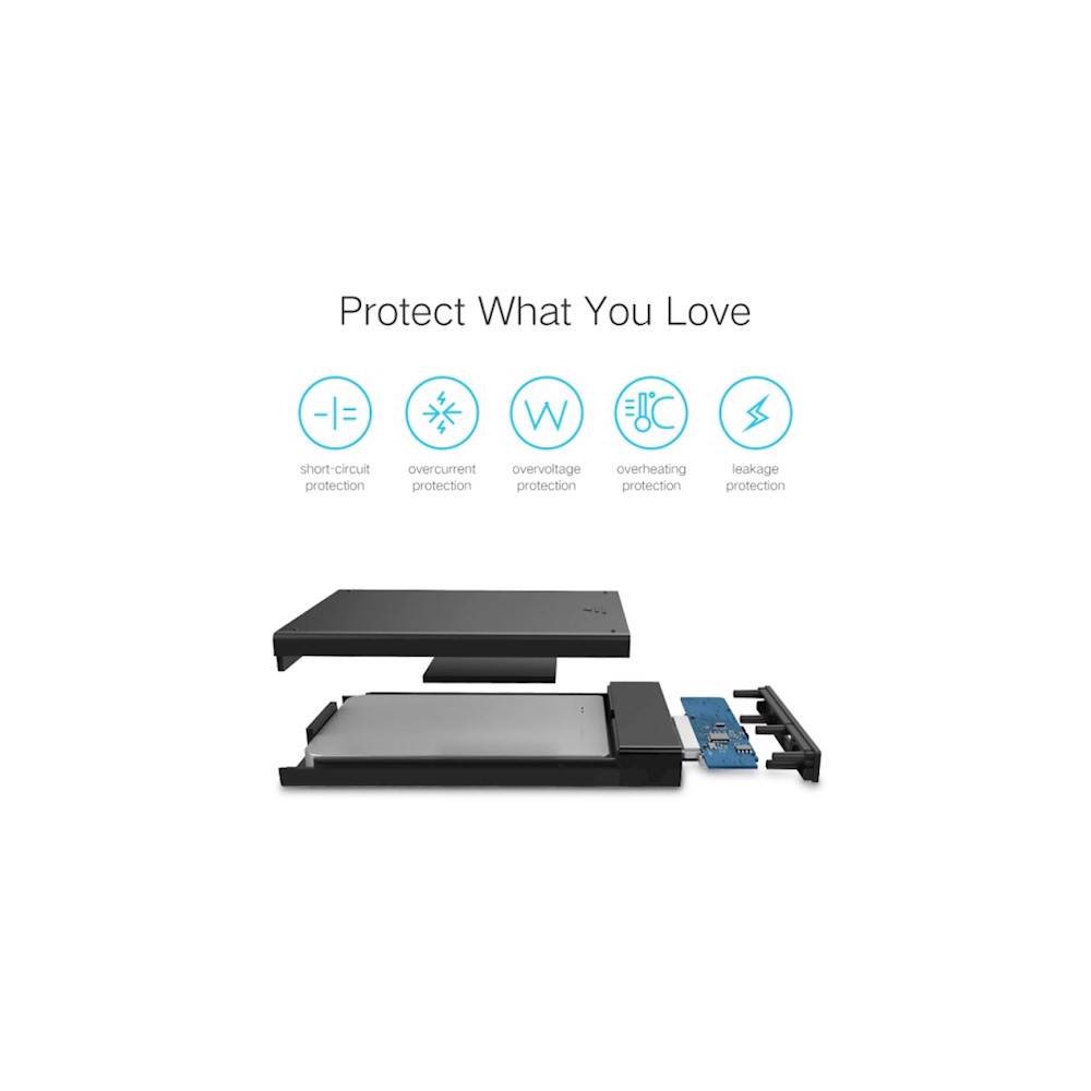 მყარი დისკის ქეისი/ხისტი დისკის მოდული UGREEN US221 30847