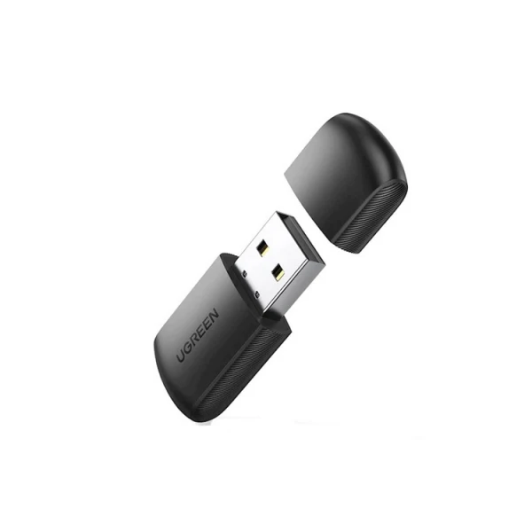 USB ადაპტერი Ugreen CM448 (20204), 2.4GHz, External Network Adapter, Black