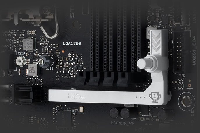 ASUS Motherboard ROG STRIX B760-G GAMING WIFI s1700 B760 4xDDR5 M.2 HDMI DP Wi-Fi BT mATX