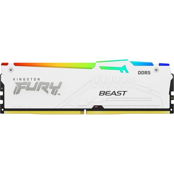Kingston FURY (RGB) white 16GB 5600MHz DDR5 DIMM CL36 1Rx8 2G x 64-Bit