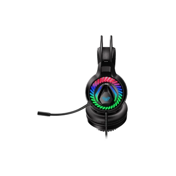 ყურსასმენი: AULA S605 RGB Wired Gaming Headset Black