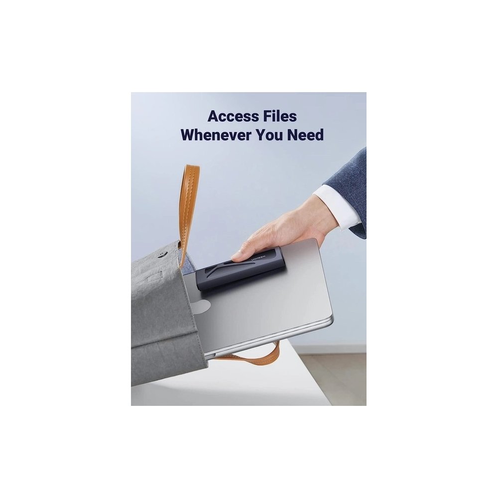 მყარი დისკის ქეისი UGREEN CM578(15512), M.2 NVMe SSD Enclosure Adapter, Grey