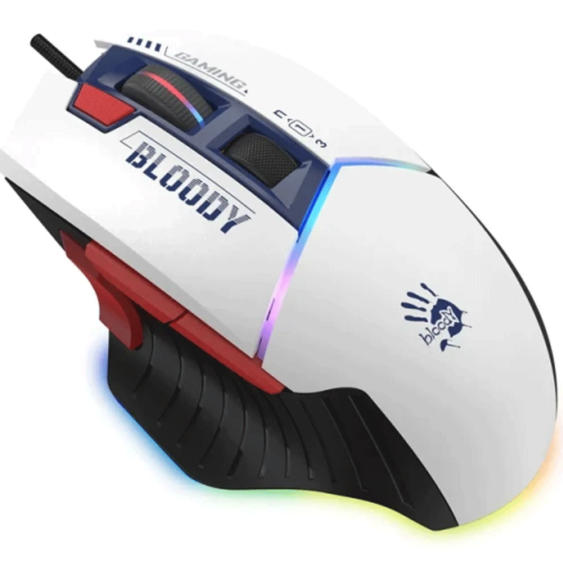 მაუსი: A4tech Bloody W95 Max Sports RGB Gaming Mouse Sports Navy