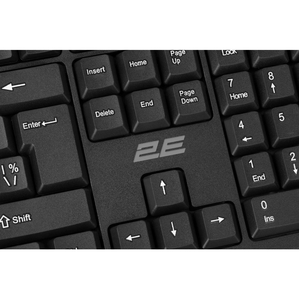 2E Keyboard  KS108 USB Black