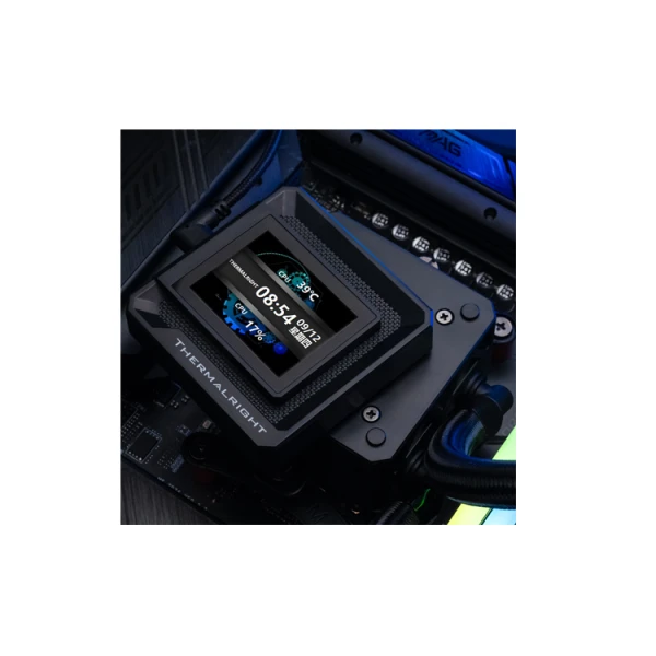 ქულერი: THERMALRIGHT Frozen Warframe 360 SE ARGB BLACK CPU Universal Cooler