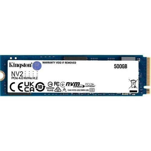 PC Components/ SSD/ SSD PCIE G4 M.2 NVME 500GB SNV2S/500G KINGSTON