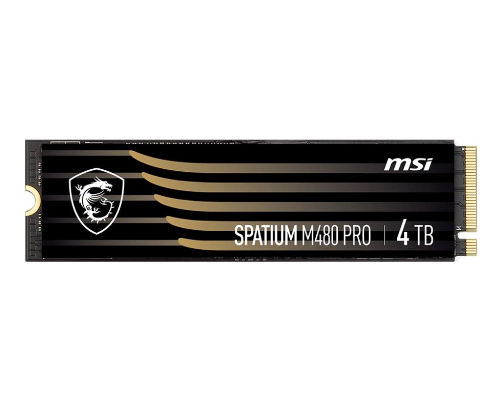 S78-440L1G0-P83 MSI SPATIUM M480 PRO PCIe 4.0 NVMe M.2 1TB